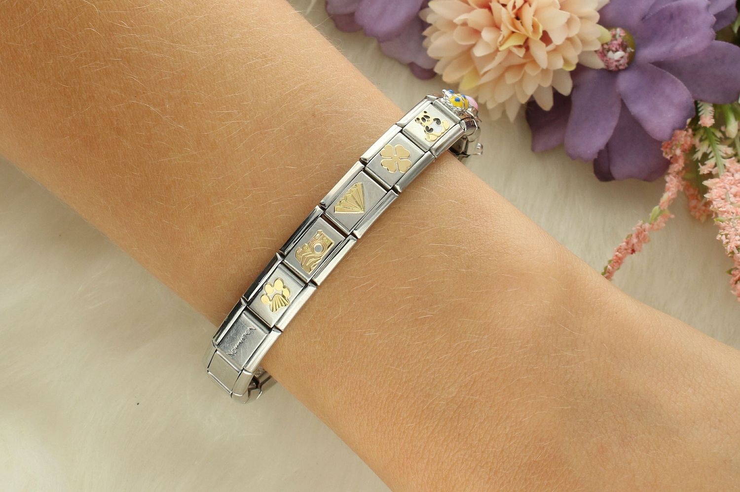 Nomination - Link 18K zawieszka złoto 'Diament' 030115 03 biżuteria nomination nomination zawieszki nomination baza.jpg